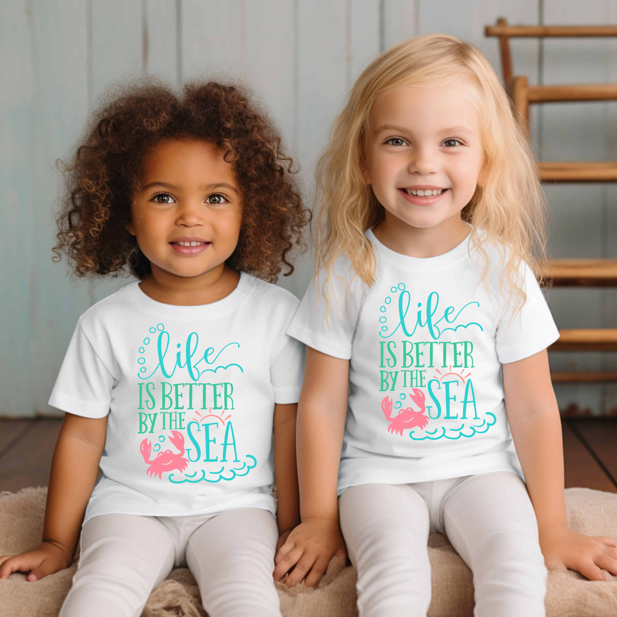 Life is Better by the Sea Toddler Tee
